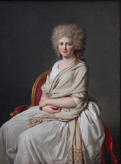 Jacques-Louis David Portrait of Anne-Marie-Louise Thelusson, Countess of Sorcy